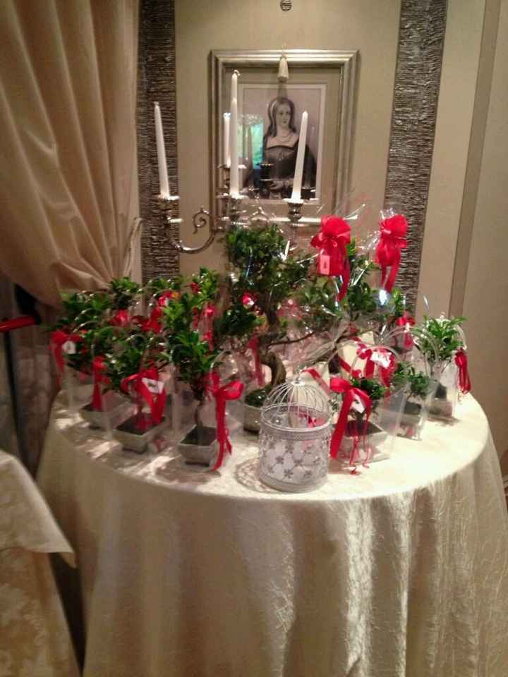 Bomboniere bonsai per matrimonio - 1