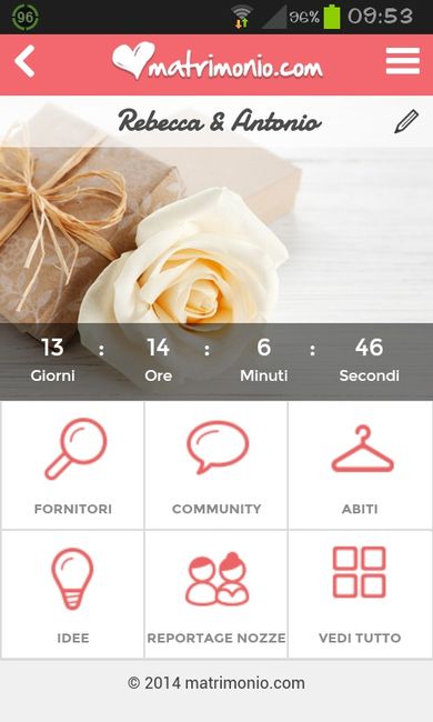 Quanto manca alle vostre nozze? - 1