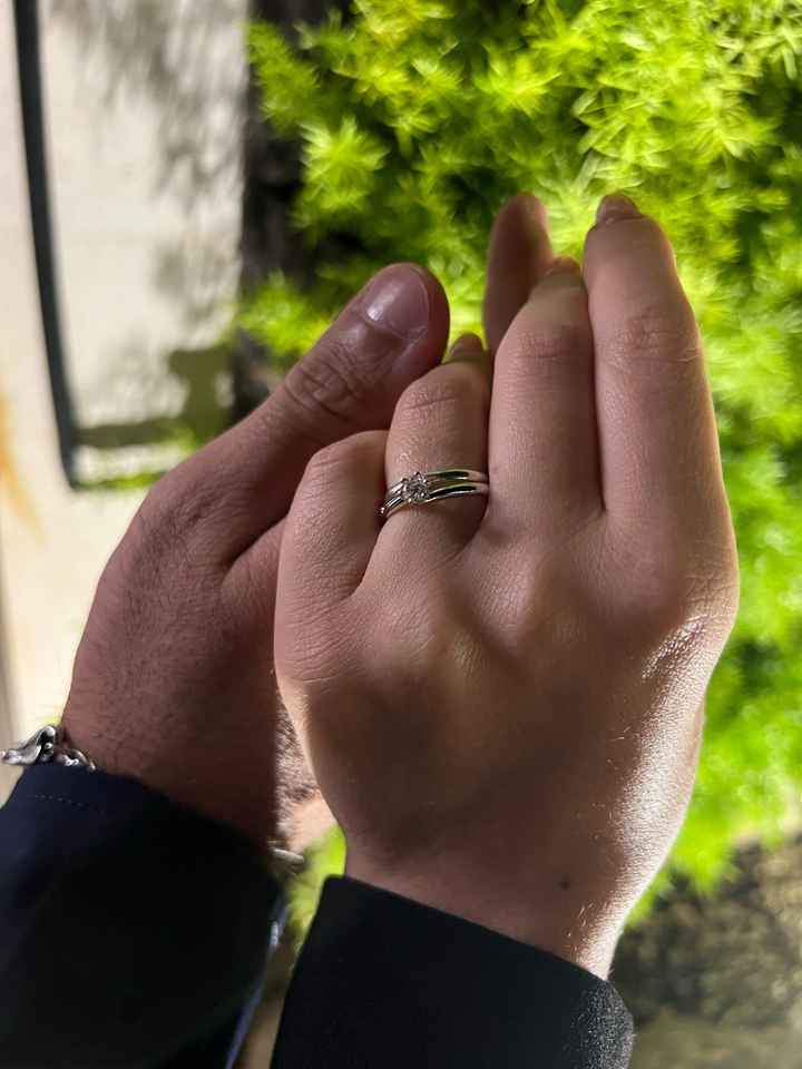 Come è il vostro anello di fidanzamento?? - 1