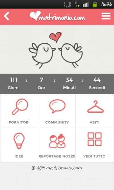 Quanto manca alle vostre nozze??? - 1