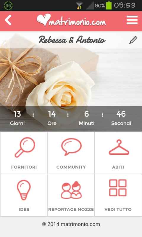 Quanto manca alle vostre nozze? - 1