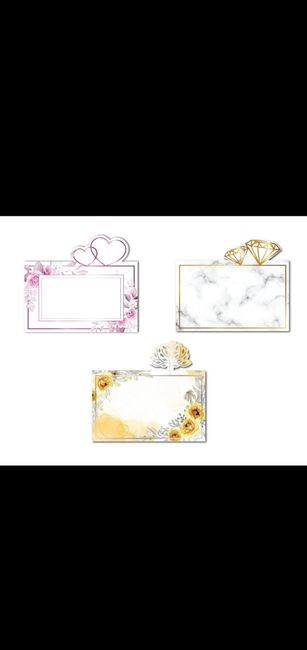 Segnaposto matrimonio - 1