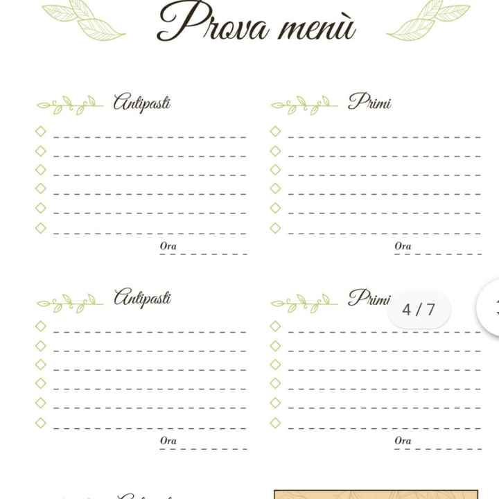 tema prova Menù - 4