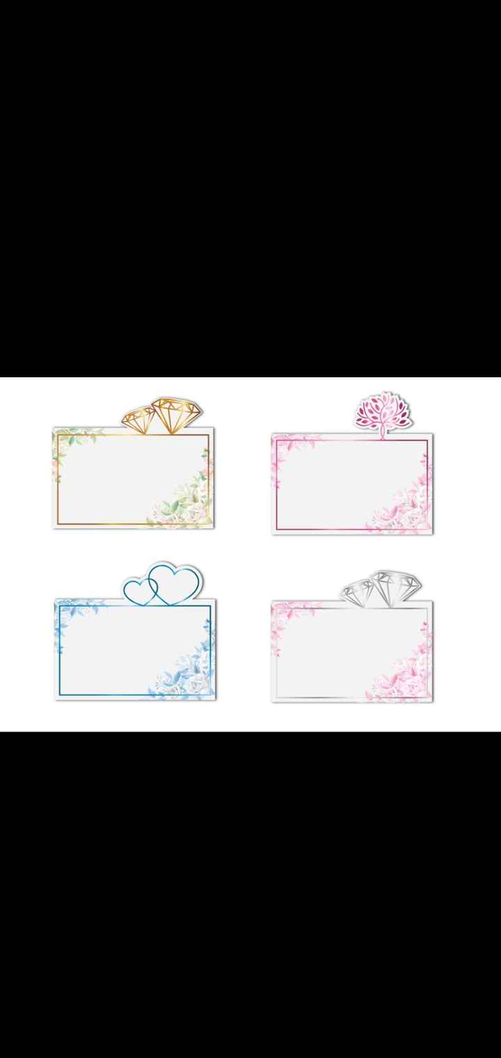 Segnaposto Matrimonio - 1