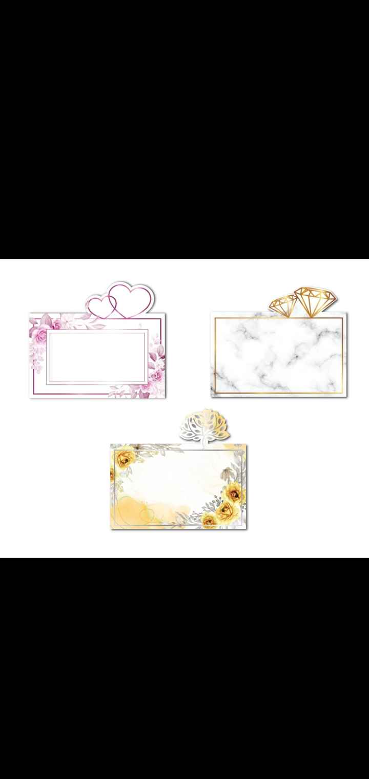 Segnaposto matrimonio - 1