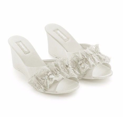 pantofole bianche sposa
