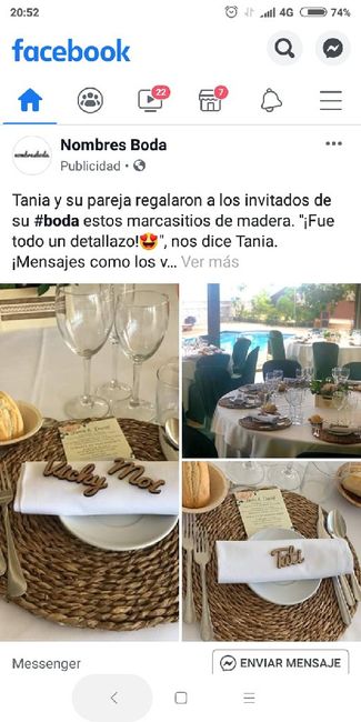 Segnaposto economico 1