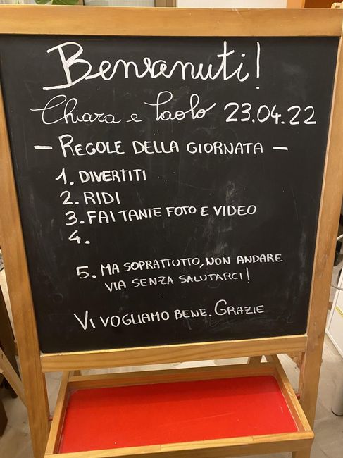 Come allestite il vostro “welcome” ? 1