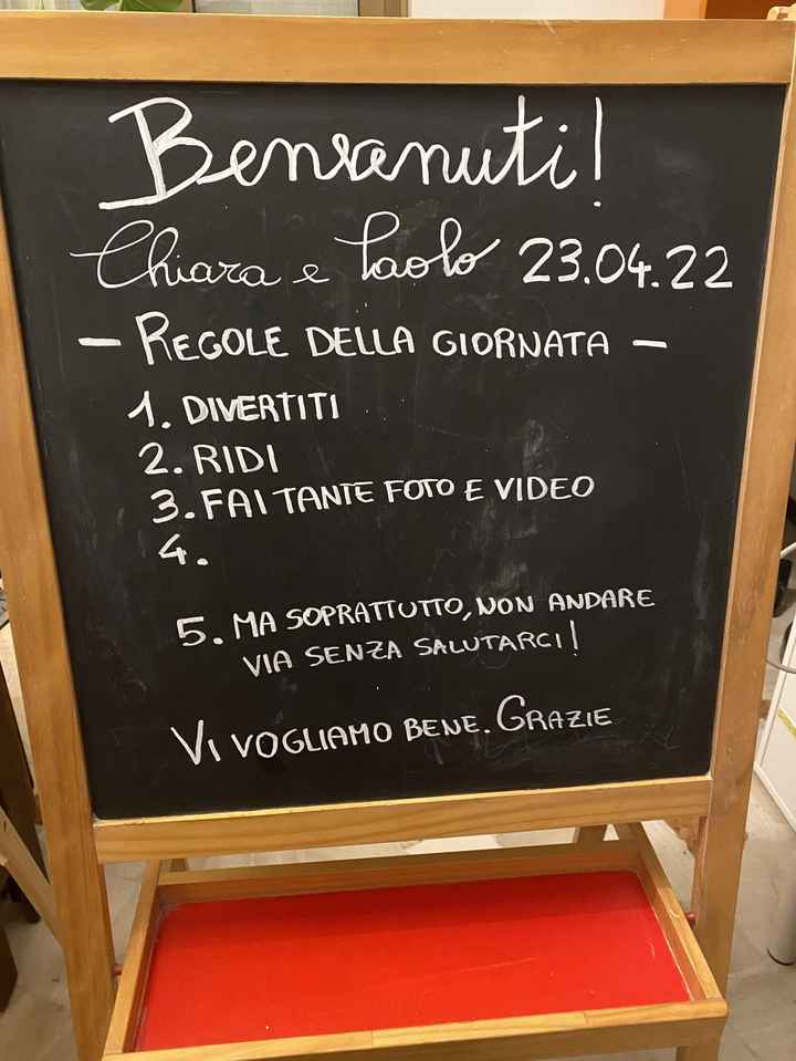 Come allestite il vostro “welcome” ? - 1