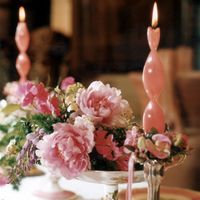 candele e peonie