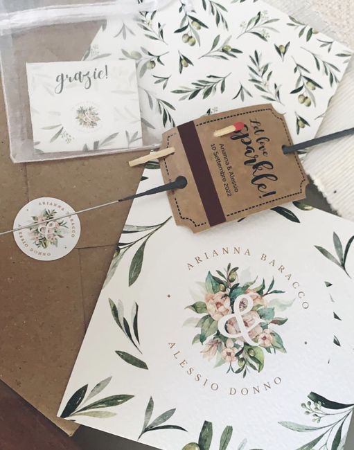 Segnaposto ai tavoli - 1