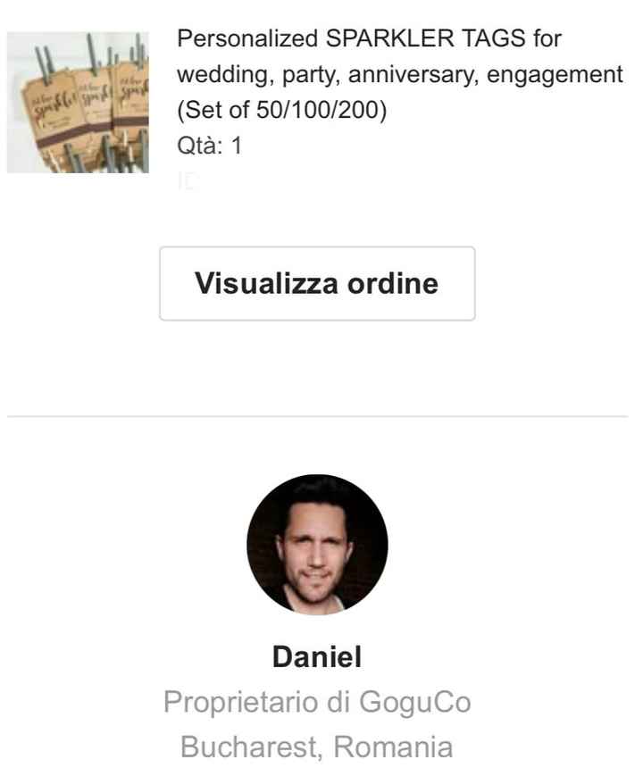 Segnaposto ai tavoli - 1