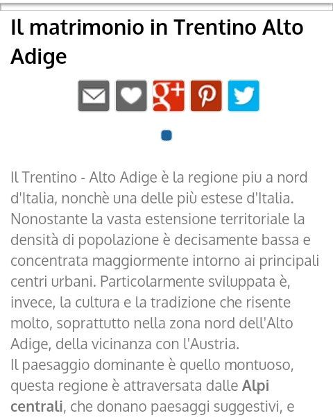 Matrimonio in trentino-alto adige - 1