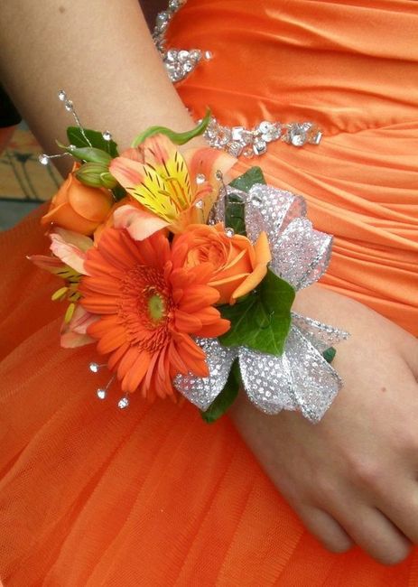 Gerbera arancione*-* i fiori del mio matrimonio - 2