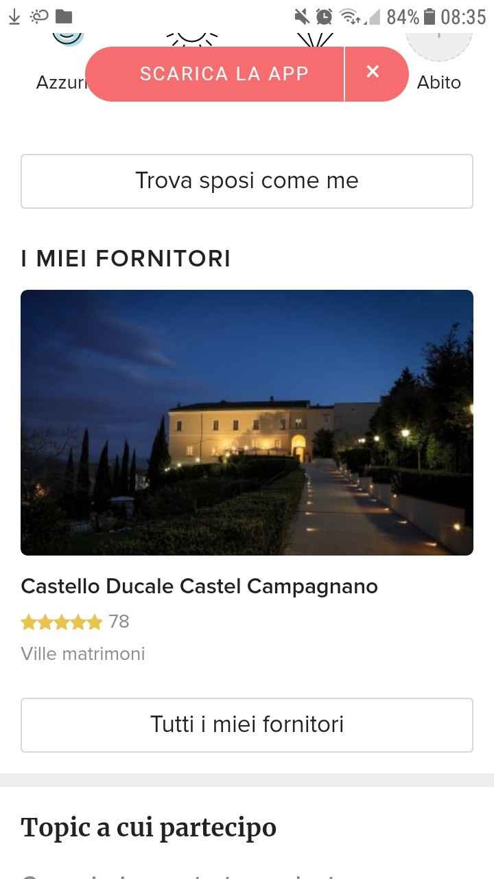 Condividi lo screenshot dei tuoi fornitori - 1