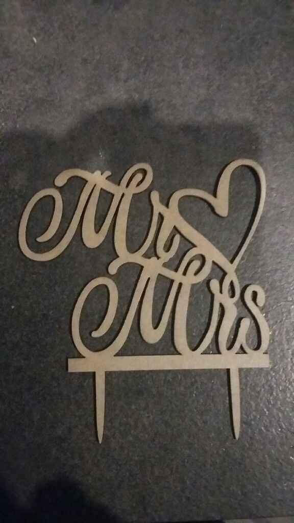 Cake topper arrivato!! - 1