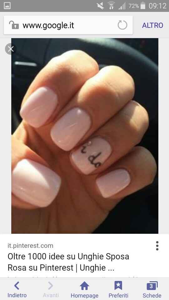 Scelta unghie sposa - 2