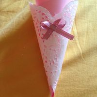 Coni riso effetto "pizzo" - 1