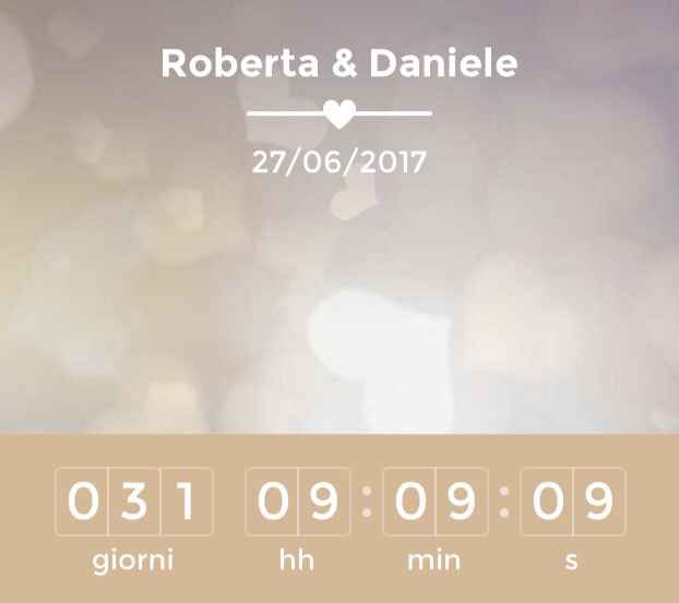 Condividete la data delle vostre nozze - 1