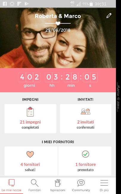 Quanto segna il vostro countdown? - 1