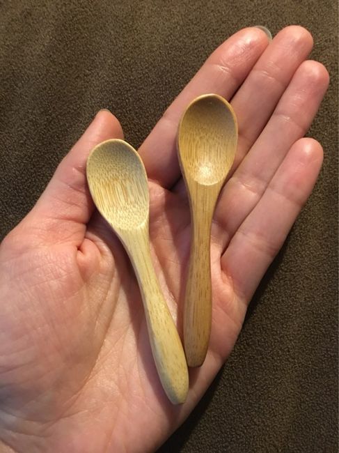 cucchiaini di bamboo