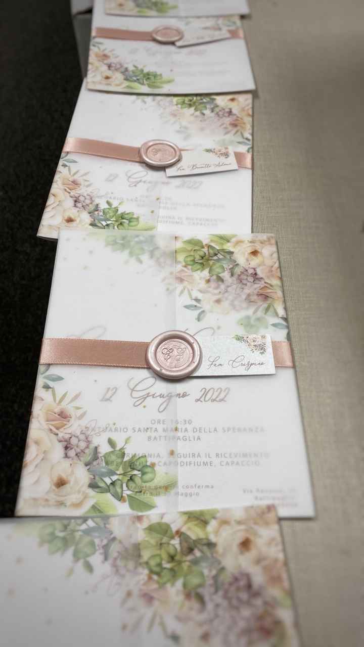 Sposine raccontatemi/mostratemi le vostre partecipazioni! 💕 - 1