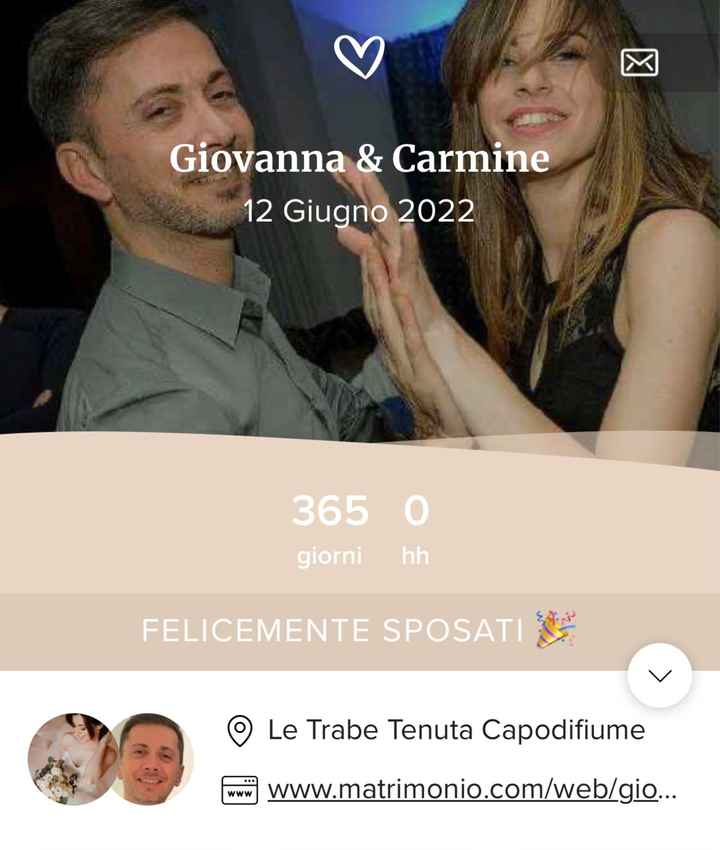 Il nostro primo anniversario ❤️ - 1