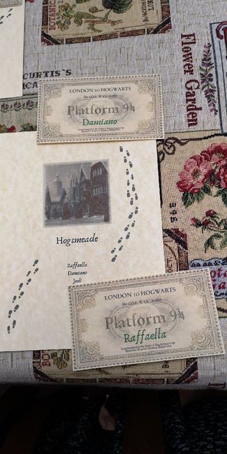 Le partecipazioni tema Harry Potter prendono forma 4