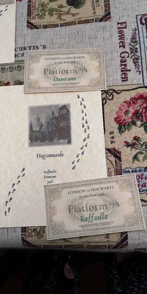 Le partecipazioni tema Harry Potter prendono forma - 1