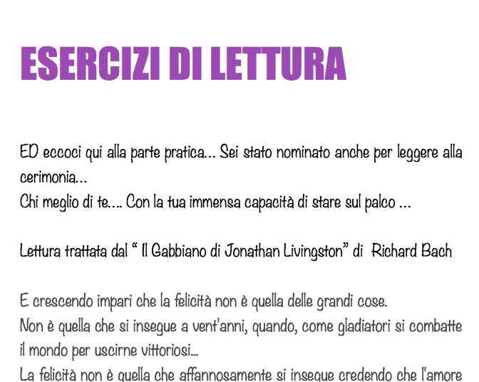 io ho messo la sua lettura......