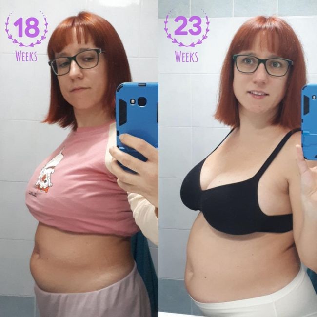 Confronto 18-23 settimane