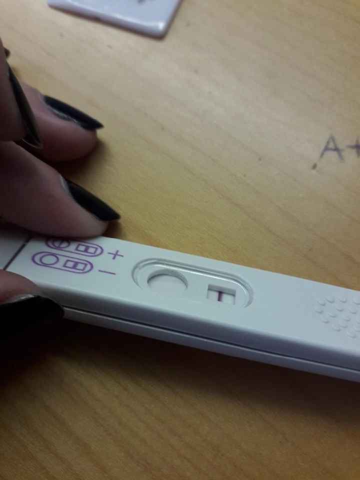 Linea obliqua test di gravidanza??!? 3