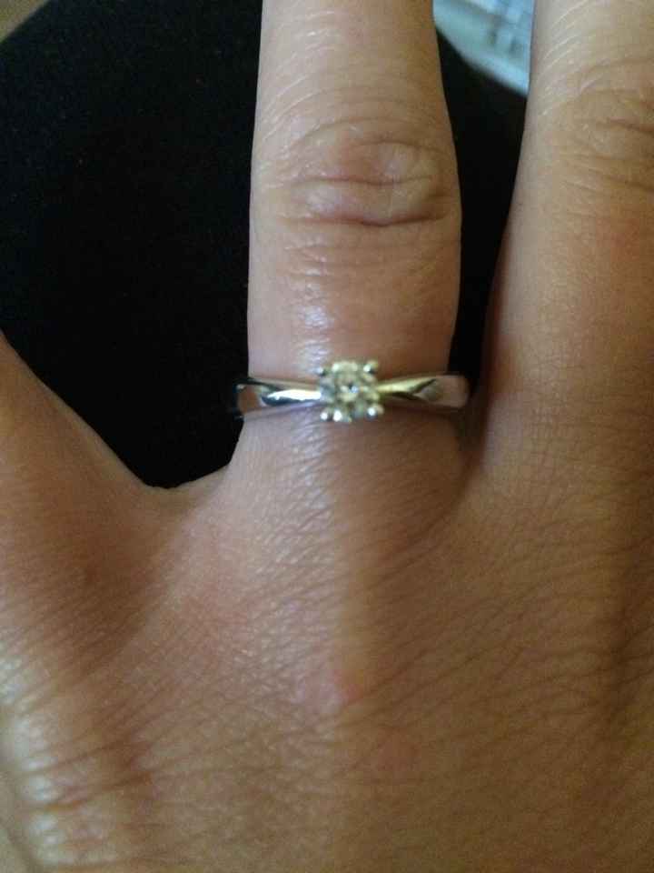 I vostri anelli di fidanzamento: vogliamo vederli! - 1