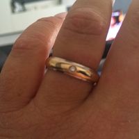 Foto delle vostre fedi indossate da voi! - 1