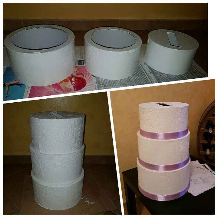 Torta porta buste - 1