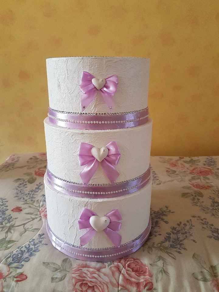 Torta porta buste - 2