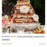 Fai lo screenshot e scopri la tua torta nuziale - 1