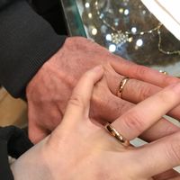 fedi di oro rosa per chi le ha Già - 1