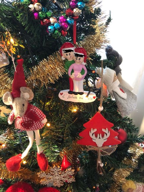 Addobbo albero e gravidanza 2