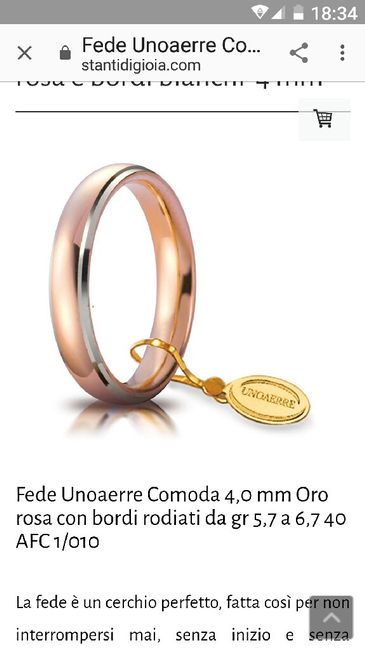 Fedi nuziali unoaerre - 1