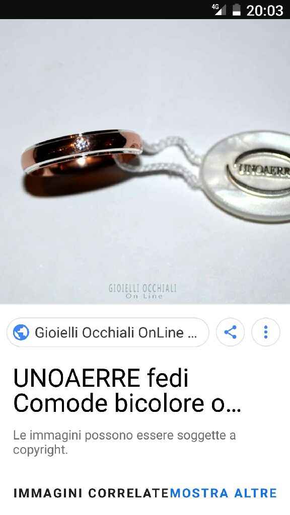 Fedi nuziali unoaerre - 2