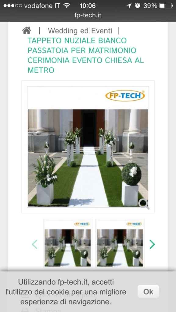 Tappeto bianco online risparmio - 2