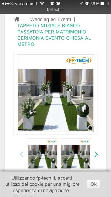 Tappeto bianco online risparmio - 2