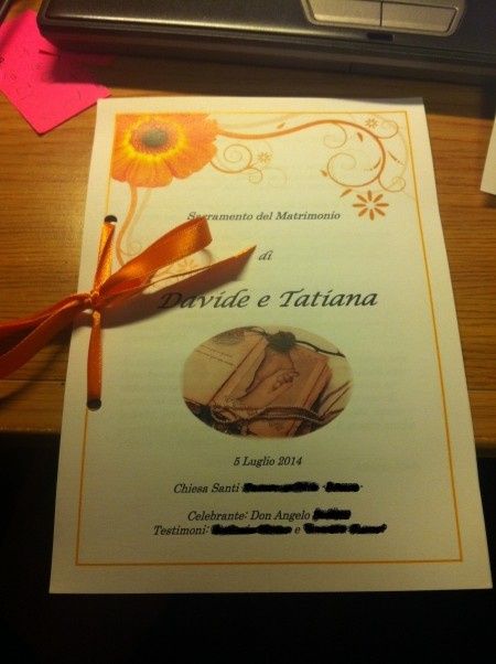 Libretto messa