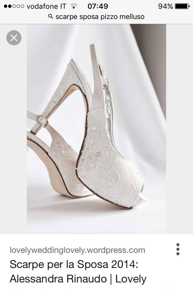 Scarpe da sposa di pizzo! - 1