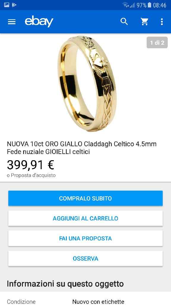 Fedi claddagh - 1