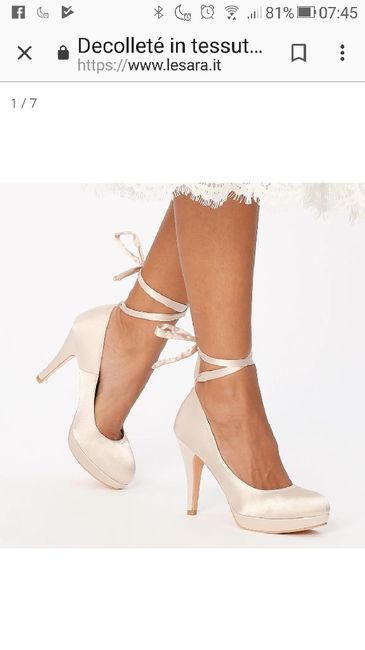 Scarpe sposa mese di aprile! 1