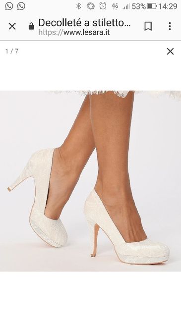 Scarpe sposa mese di aprile! 2