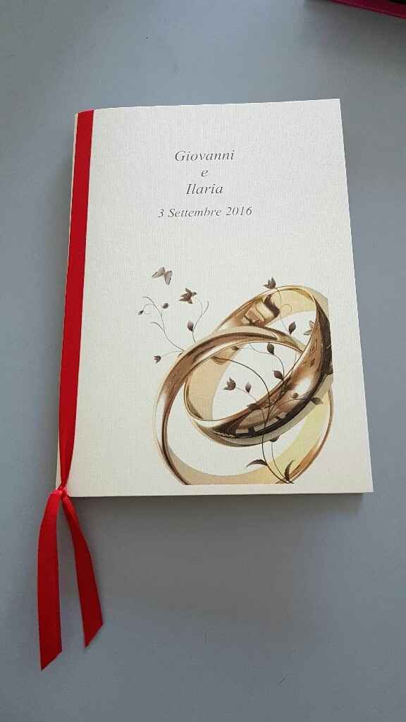 Rilegatura libretto messa - 2