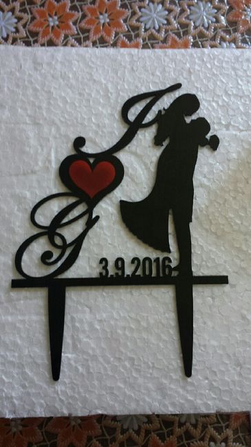 Cake topper - 1